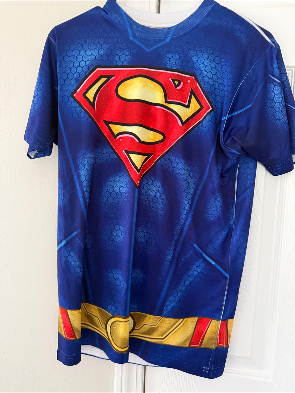 Superman Print Top
